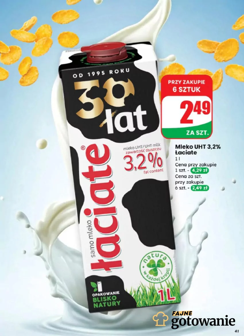 W promocji m.in. ulubione mleko Polaków Dino - gazetka
