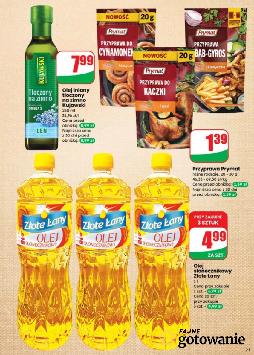 W promocji m.in. kultowy olej do smażenia Dino - gazetka