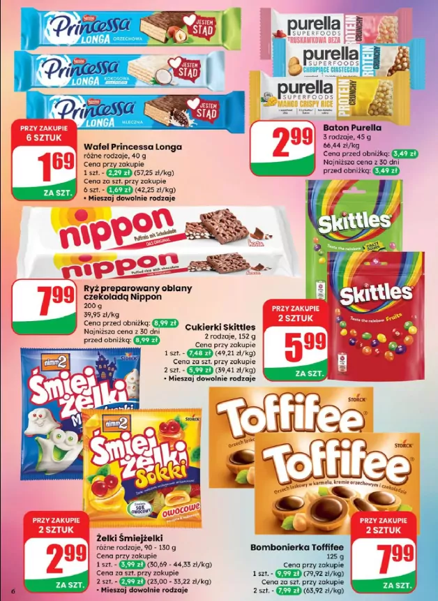 W promocji kultowe słodycze - tylko do 4 listopada Dino - gazetka