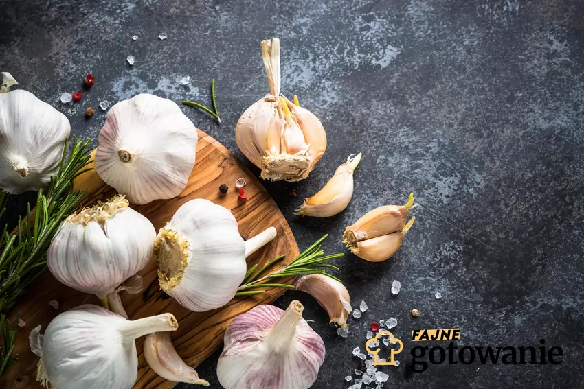Czosnek z ziołami