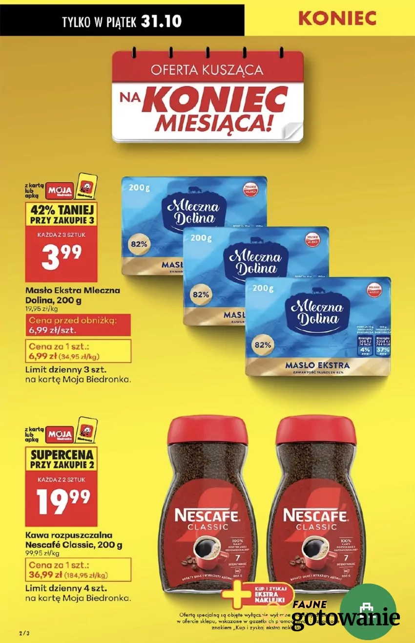 Tego jednego dnia będzie też kawa w super cenie Promocje w Biedronce