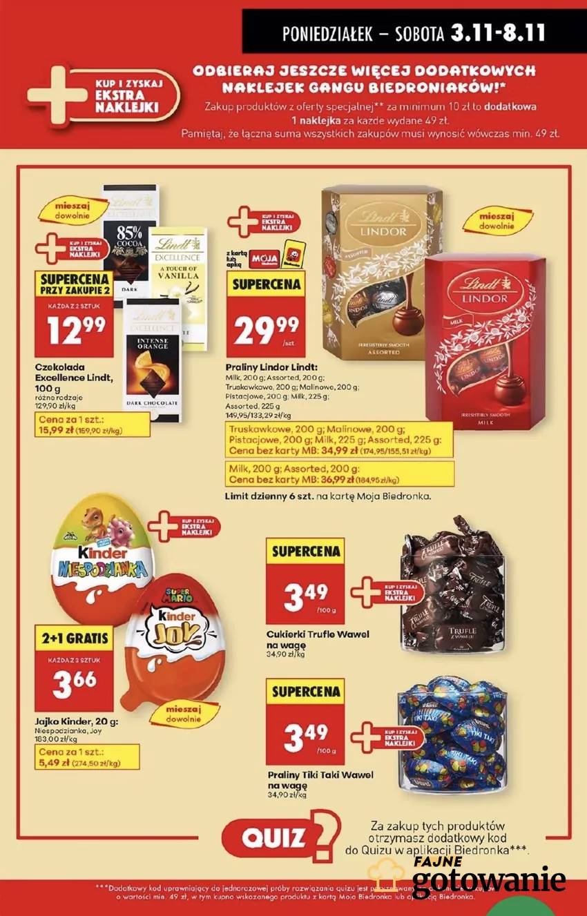 Promocje w Biedronce