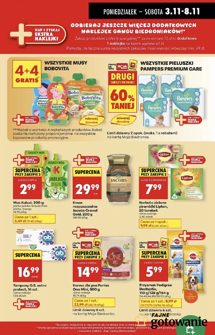 Można przy okazji kupić taniej herbatę zieloną Promocje w Biedronce