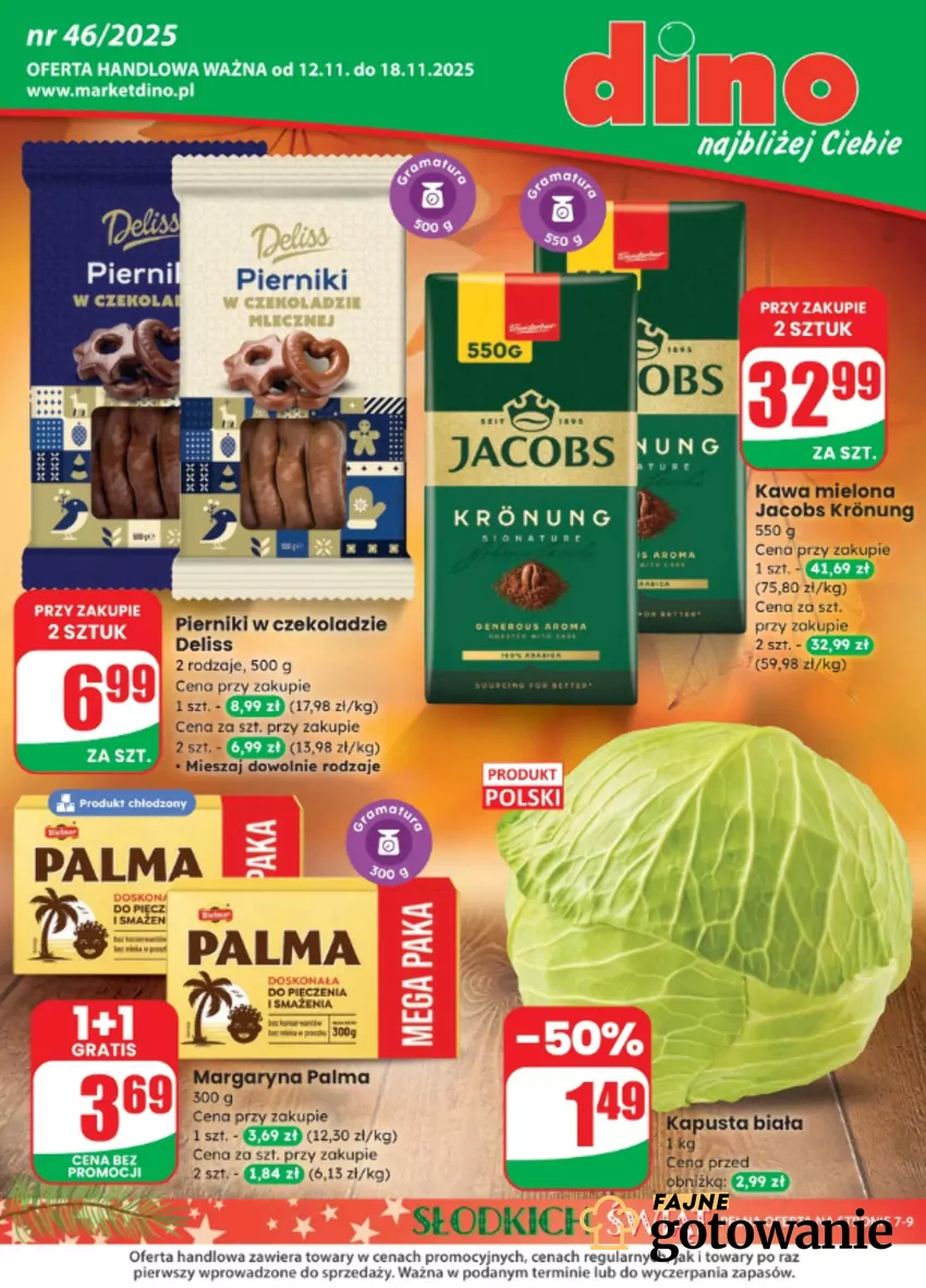 W promocji m.in. kultowa kawa Jacobs Dino - gazetka