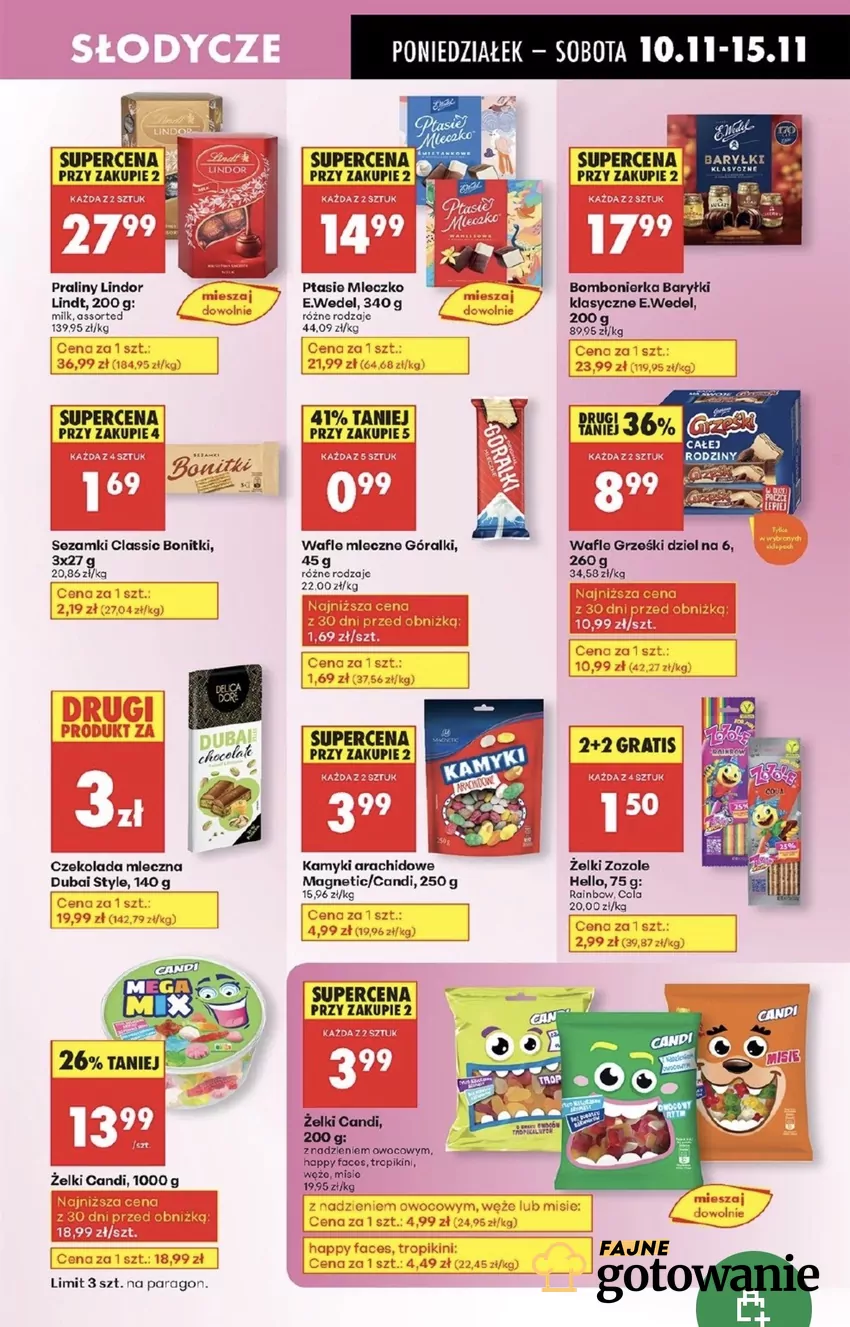 Promocje w Biedronce