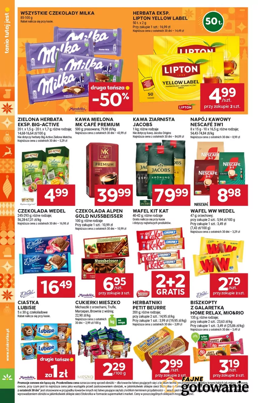 Genialne promocje kawy i innych ciekawych produktów - do 19.11 Stokrotka - gazetka