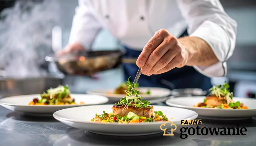 Gotowanie potraw w restauracji