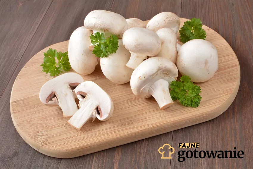 Świeże pieczarki