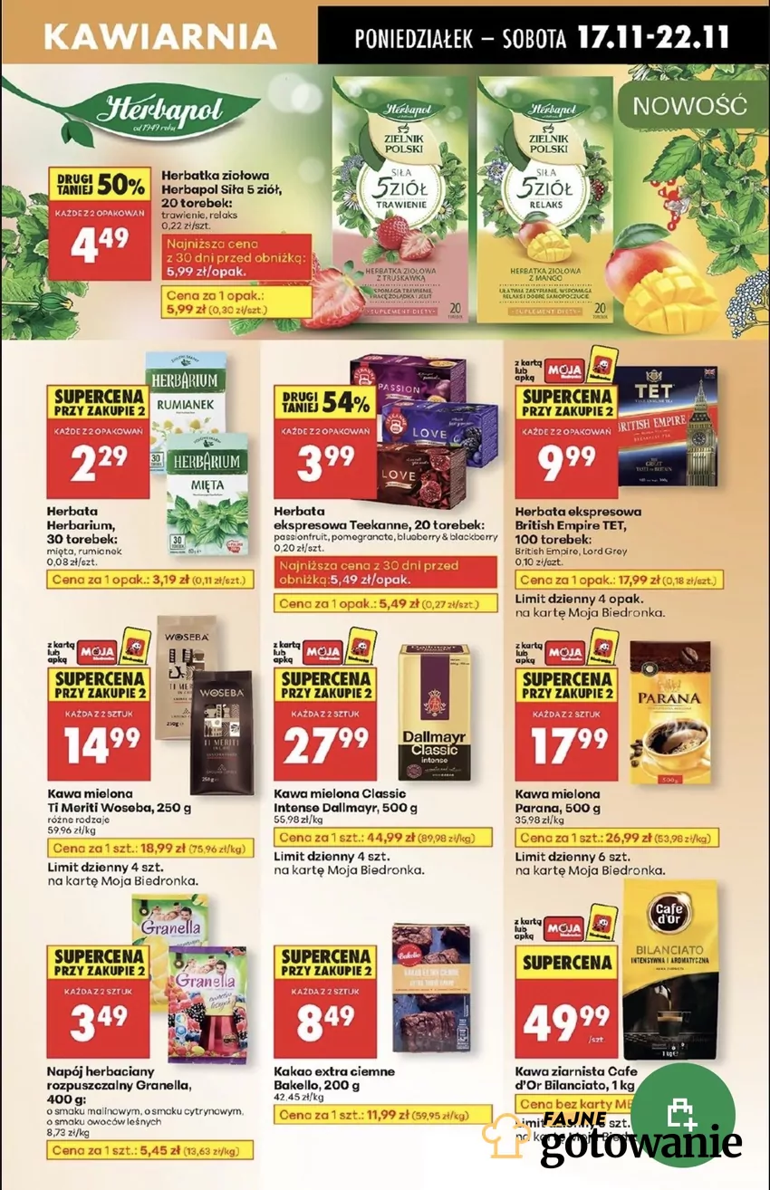 Promocje w Biedronce