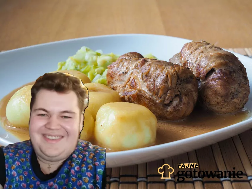 Zdjęcie Pana Babci, w tle śląski obiad