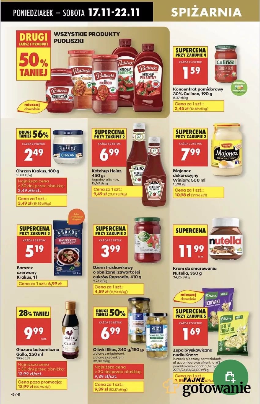 Promocje w Biedronce