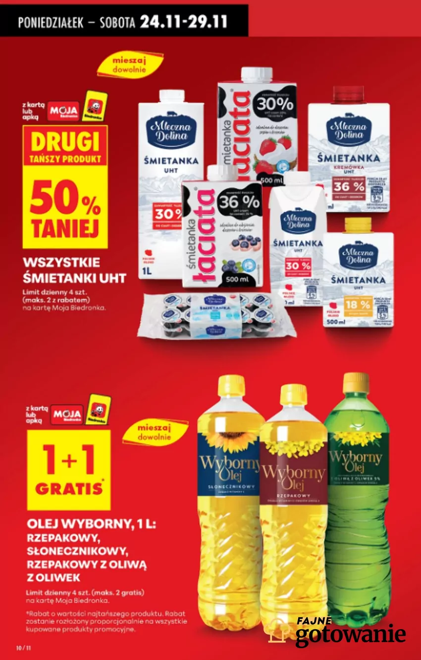 W promocji m.in. kultowy olej do smażenia Gazetka Biedronki