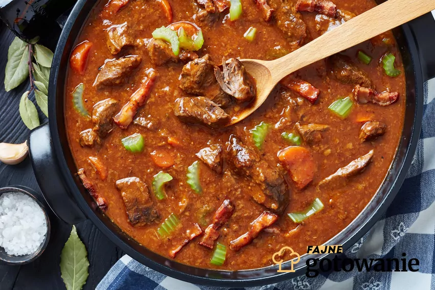 Jakość i rodzaj mięsa decydują o rezultacie dania w postaci gulaszu Gulasz z mięsa