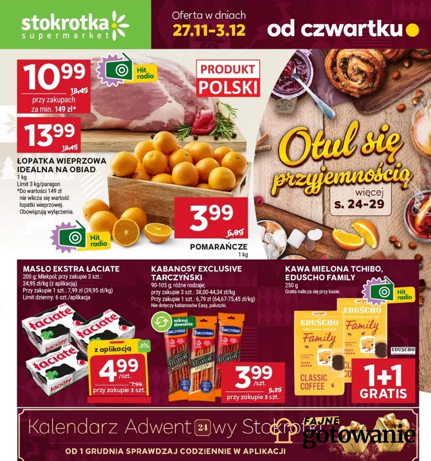 W promocji m.in. kultowa kawa Eduscho Family Stokrotka - gazetka