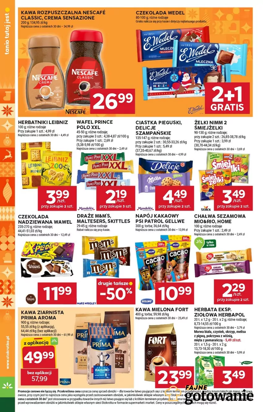 W promocji m.in. kultowe kawy Stokrotka - gazetka