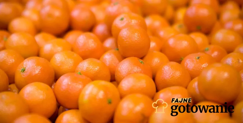 Nawet z kwaśnych mandarynek można przygotować wiele pysznych rzeczy Mandarynki pomarańczowe