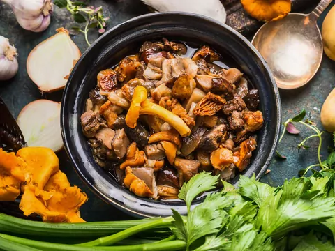 Gotowanie suszonych grzybów