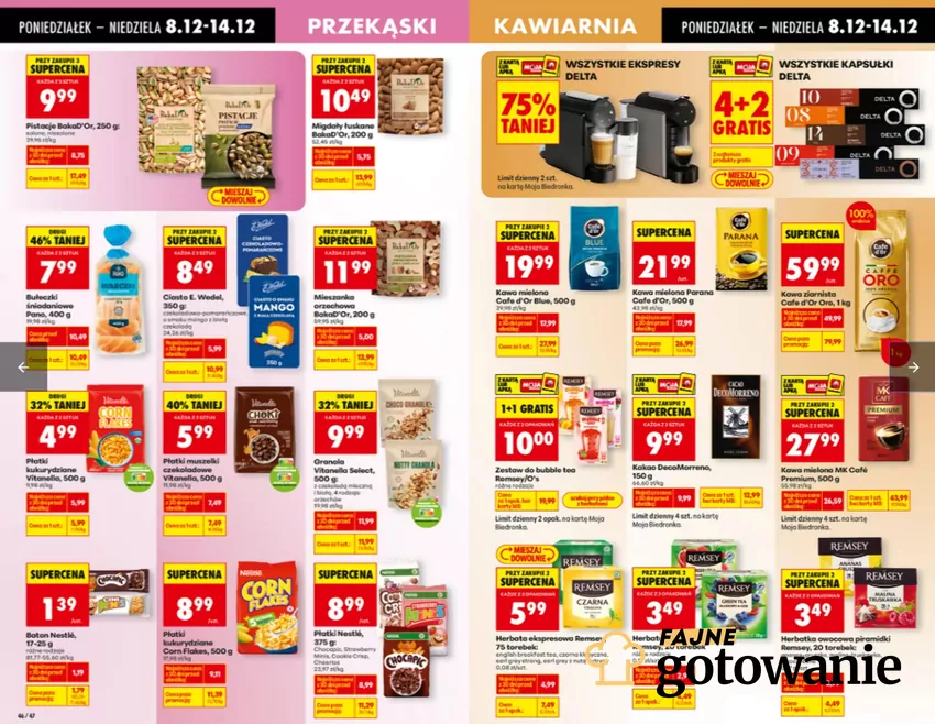 W promocji m.in. kultowe kawy Gazetka Biedronki