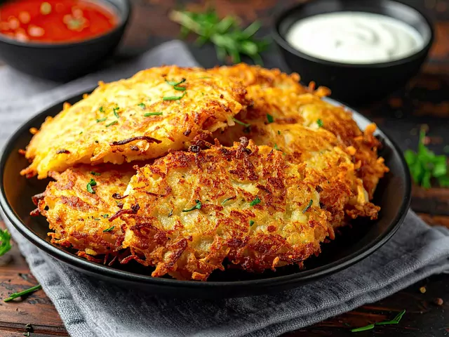 Błąd przy smażeniu placków ziemniaczanych