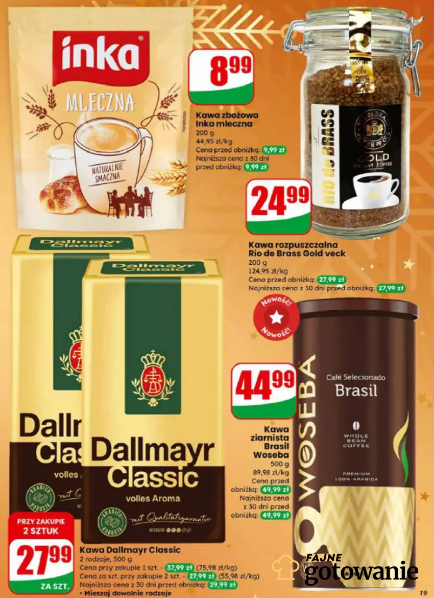 W promocji m.in. kultowe kawy Dino - gazetka