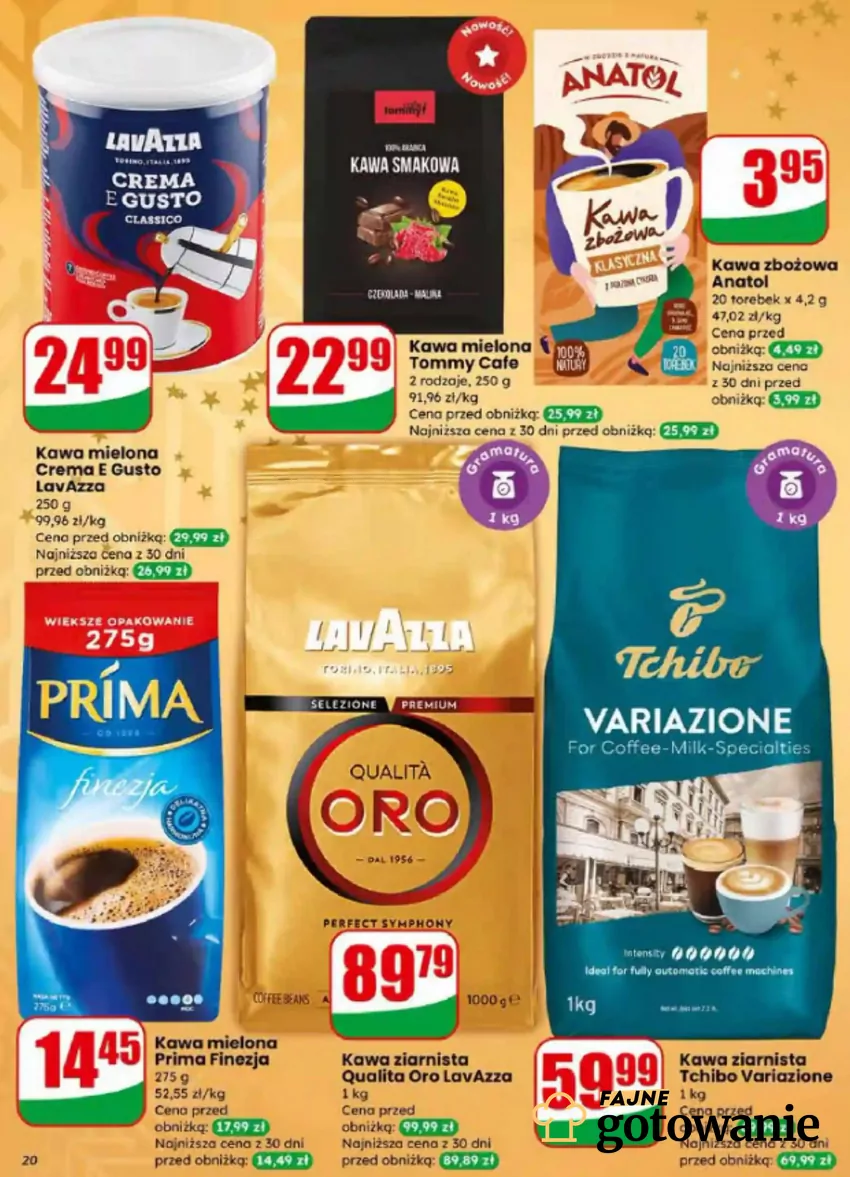 W promocji m.in. luksusowe kawy Dino - gazetka
