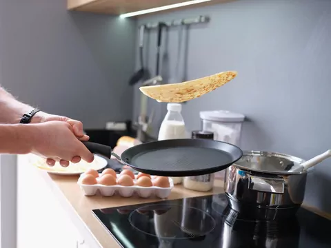 Błąd przy smażeniu naleśników