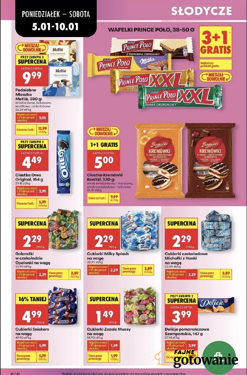 Promocje w Biedronce