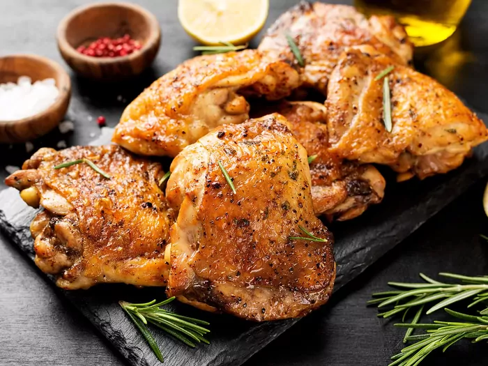 Idealnie upieczony kurczak