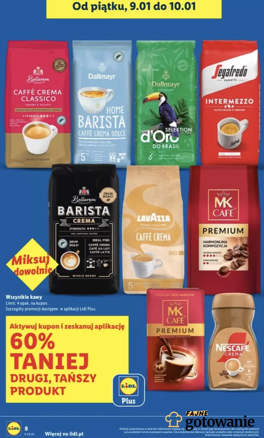 Konieczne jest aktywowanie kuponu i zeskanowanie aplikacji Promocje w Lidlu