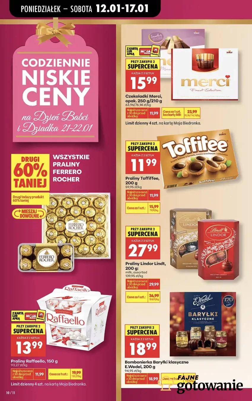 Promocje w Biedronce