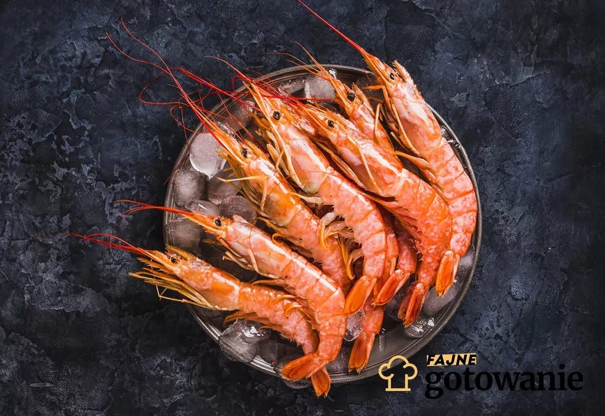 Krewetki w misce