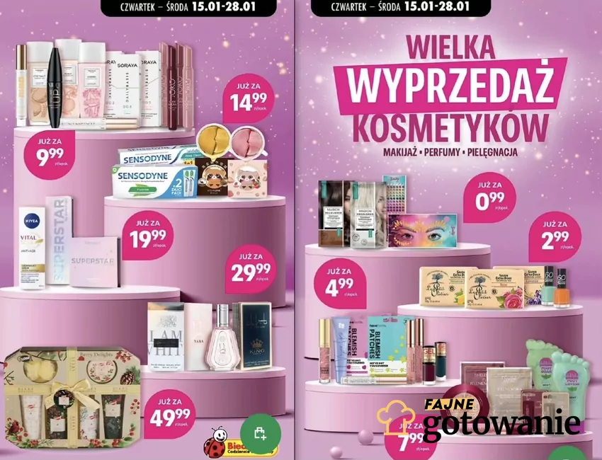 Promocje obowiązują w dniach od 15 do 28 stycznia Promocje w Biedronce