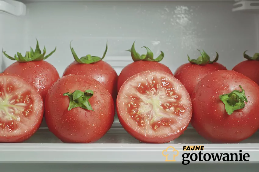 Pomidory w lodówce