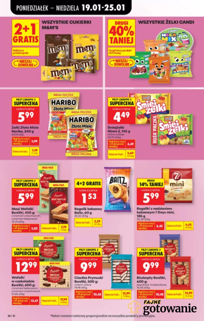 Duże obniżki cen słodyczy w Biedronce Biedronka - gazetka