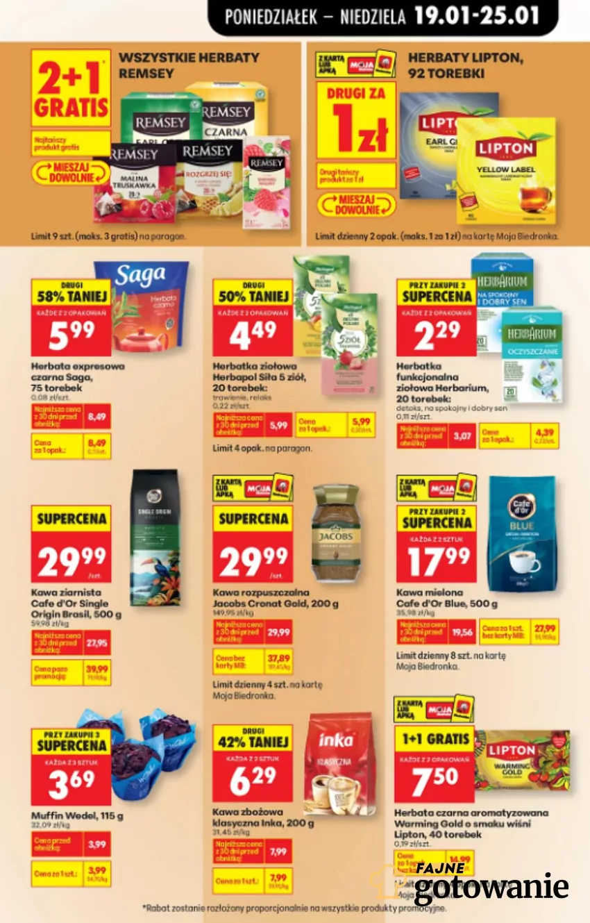 W promocji m.in. kultowe kawy Biedronka - gazetka