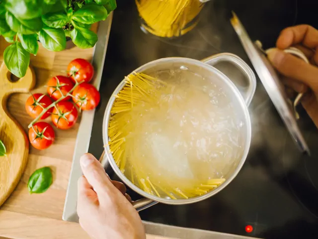 Błąd przy gotowaniu makaronu