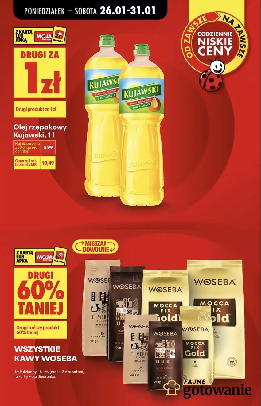 Promocje w Biedronce