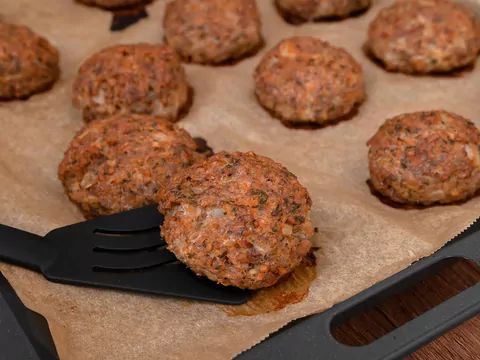 Pieczone kotlety mielone