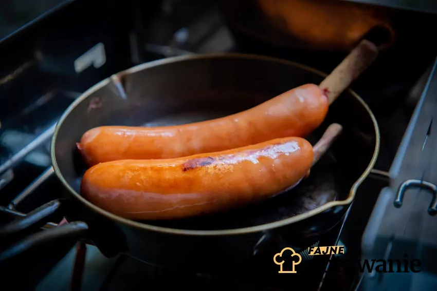 Smażenie kiełbasek