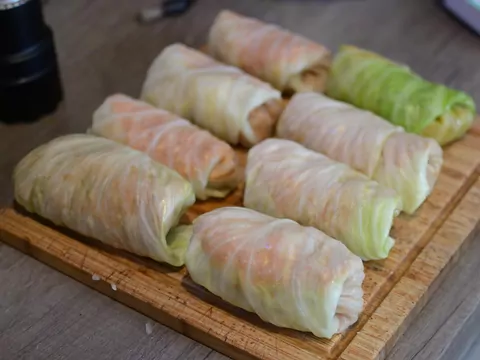 Miękkie liście do gołąbków