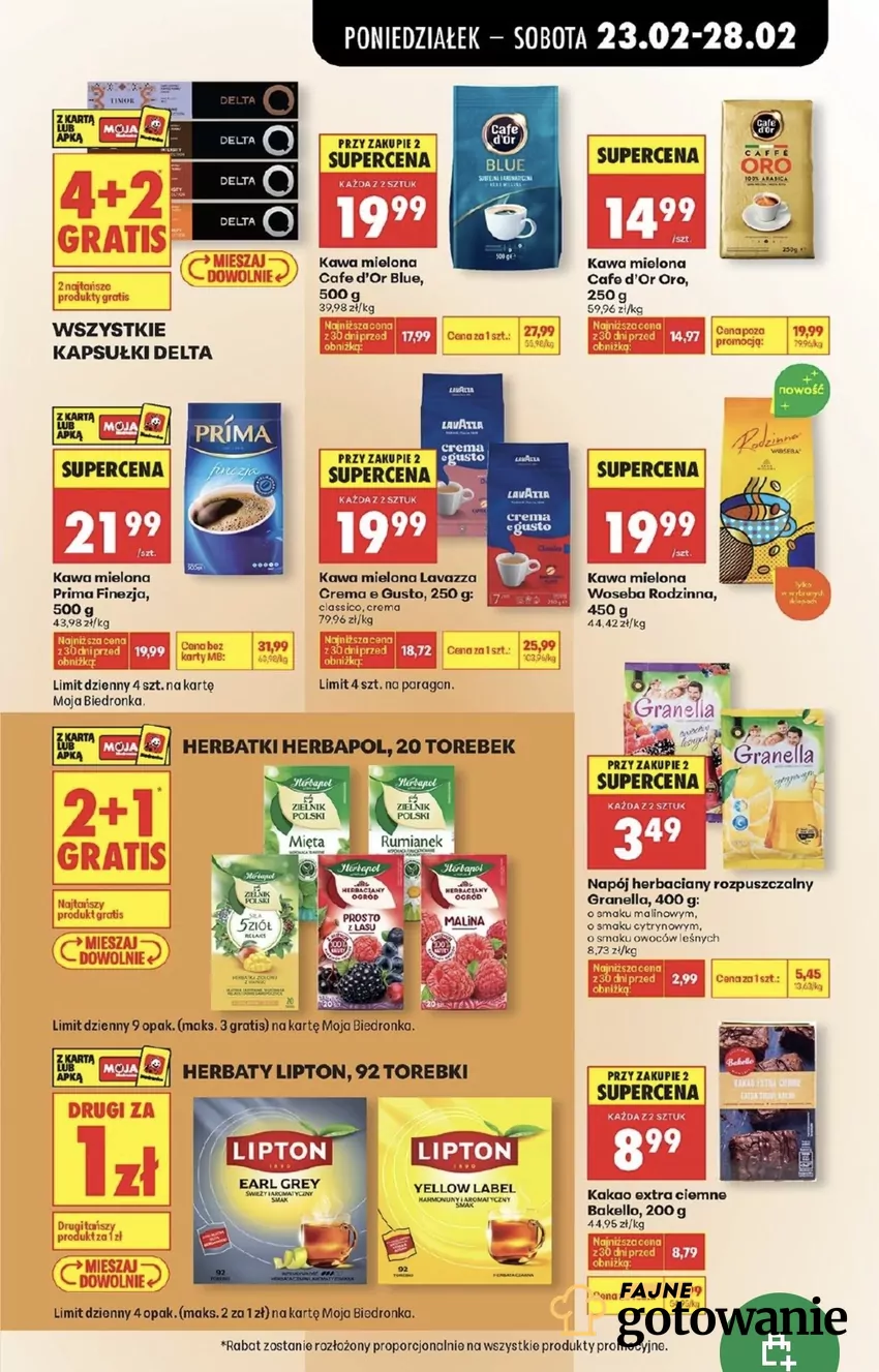 Promocja dla wszystkich klientów - bez karty, ale z limitem Promocje w Biedronce