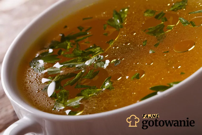 Rosół z pietruszką
