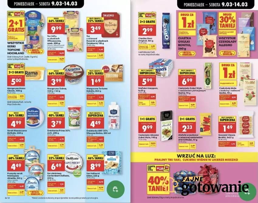 Promocje w Biedronce