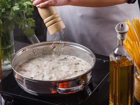 Tajemniczy dodatek do pieczarek