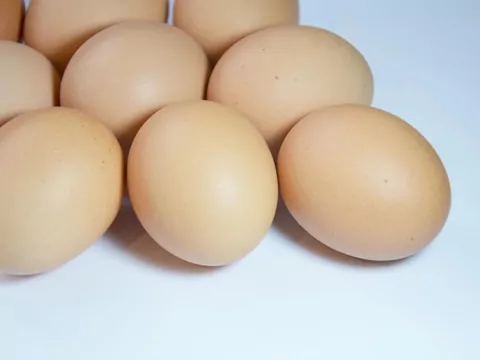 Ugotowane jajka w lodówce