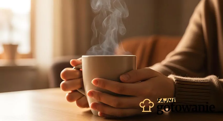 Herbata zaparzona w kubku