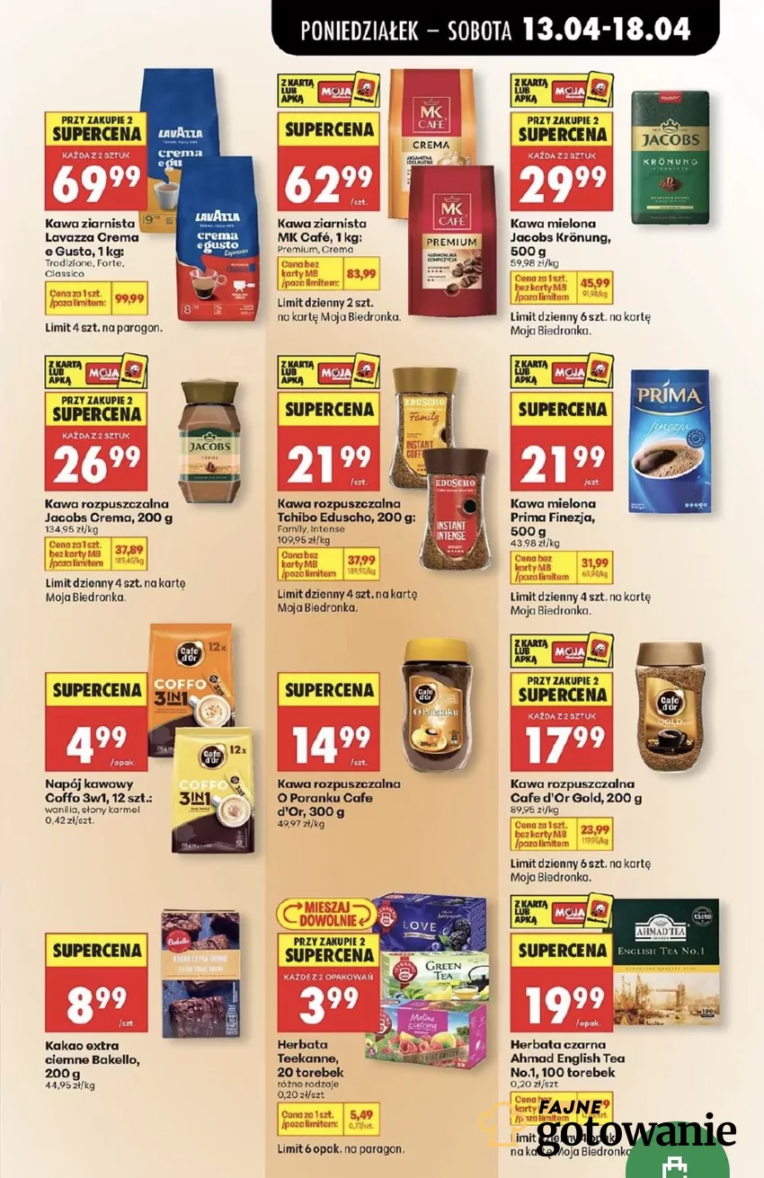 Promocje w Biedronce