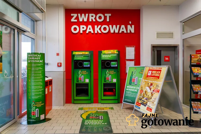 Zwrot opakowań w Kauflandzie - butelkomaty