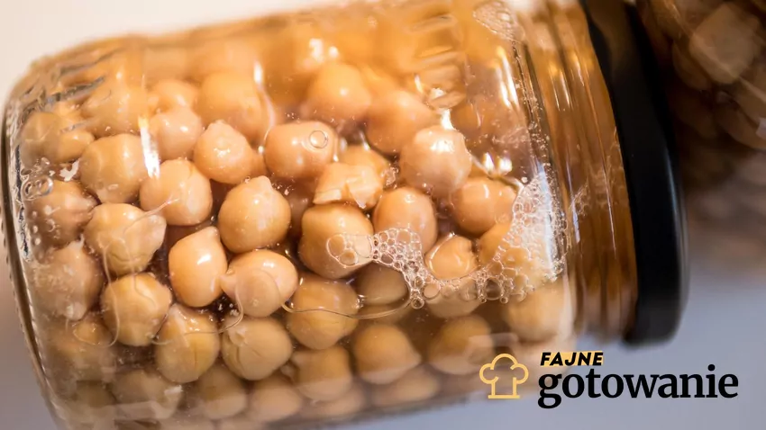 Ciecierzyca konserwowa w słoiku