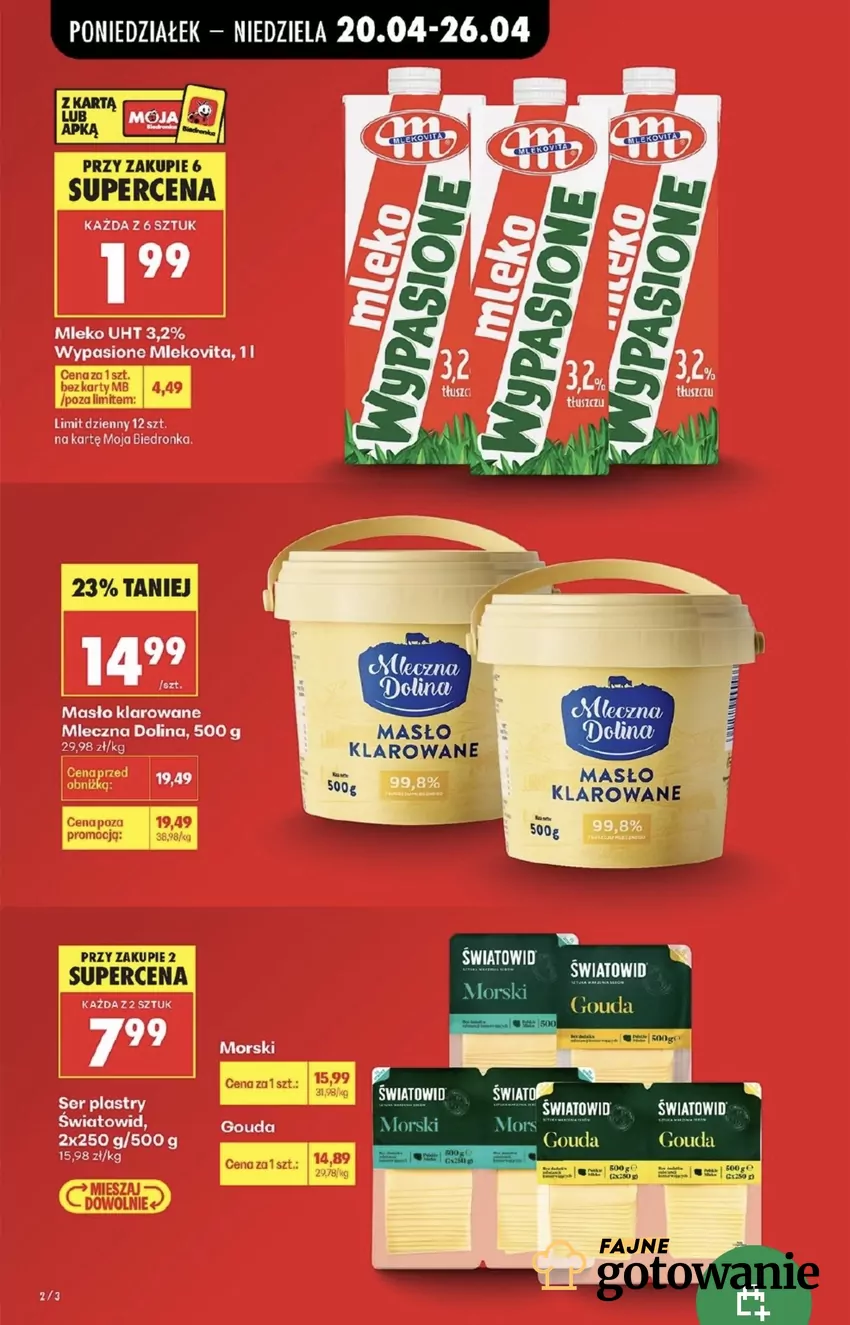 Promocje w Biedronce